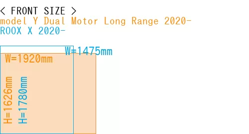 #model Y Dual Motor Long Range 2020- + ROOX X 2020-